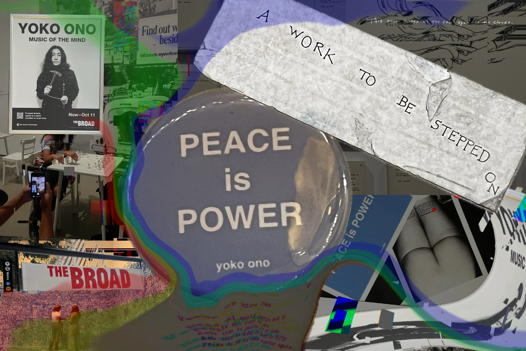 Yoko Ono’s at The Broad, and So Am I