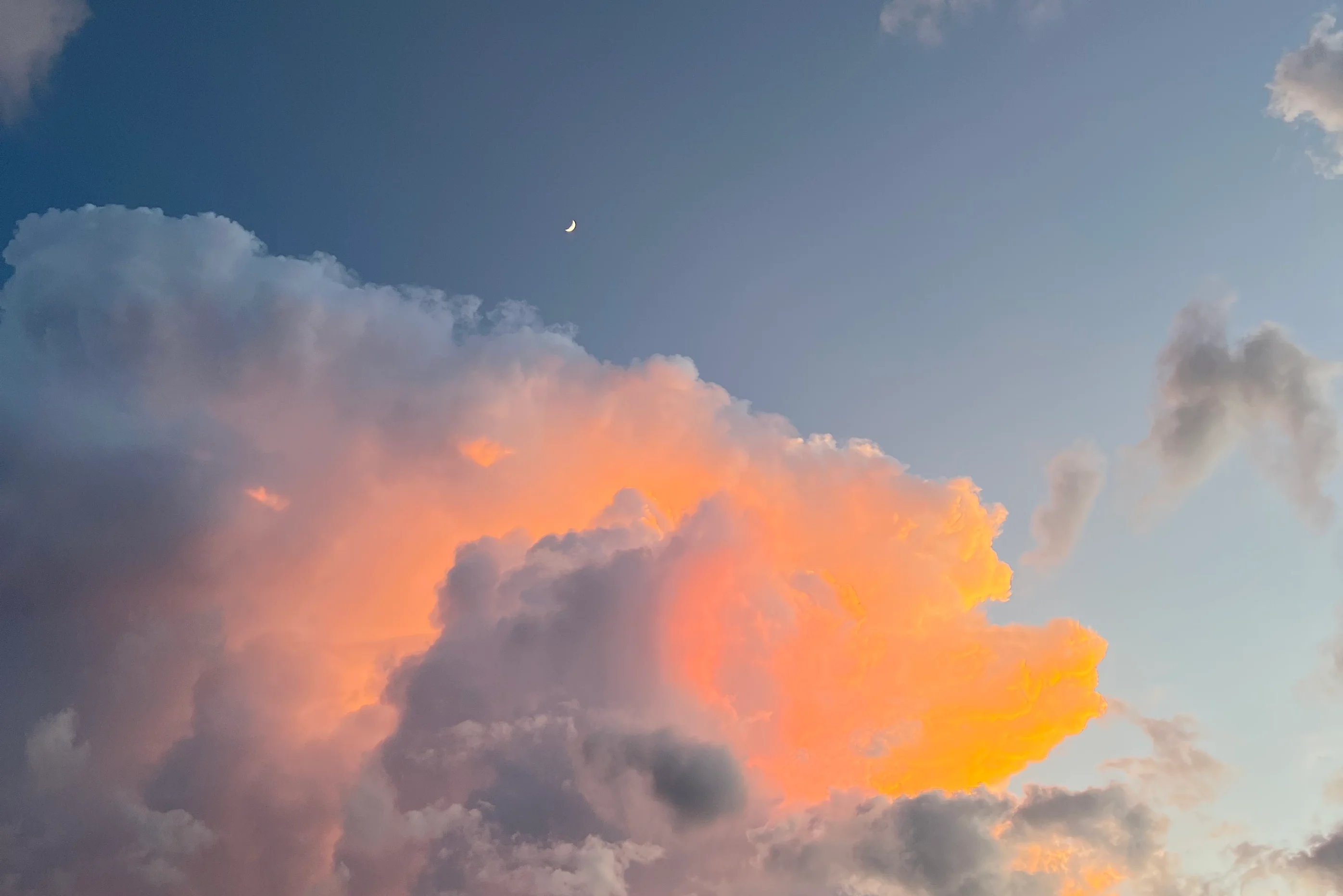 my moon, and the mountains.
