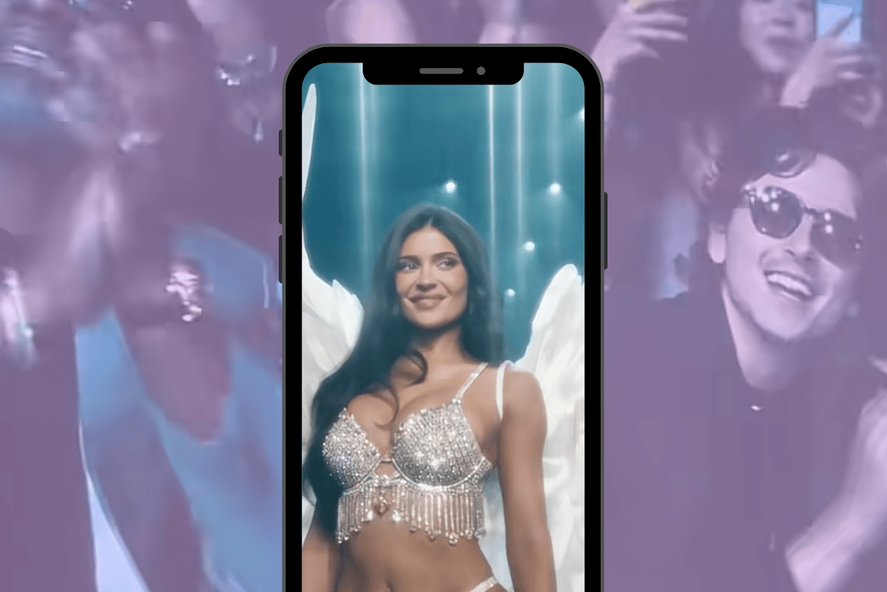 Timothée Chalamet’s Reaction To Kylie Jenner At The 2026 VS Fashion Show Is Couple Goals